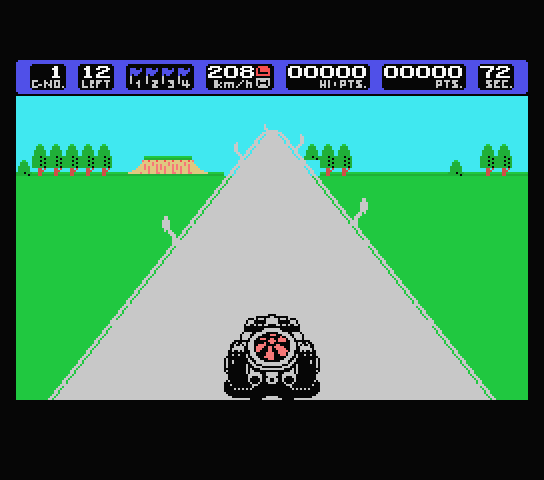 Coaster Race screenshot 4 for MSX